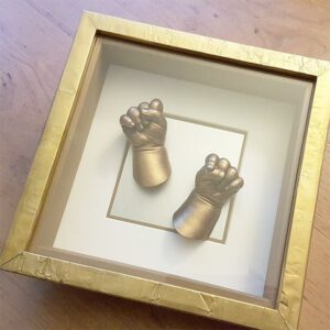 Lijst met bladkoper finish. Hand made